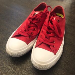 Red Chuck Taylor Converse